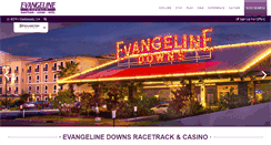 Desktop Screenshot of evangelinedowns.com